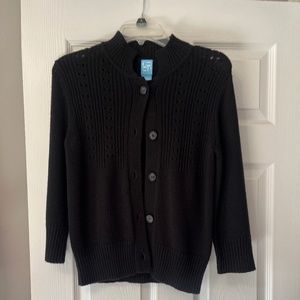 Barney’s Co-Op button up black sweater